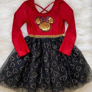 Minnie Mouse long sleeve dress